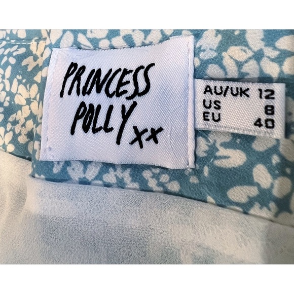 Princess Polly Daisy Hill Mini Floral Skirt Size 8 - Picture 3 of 5
